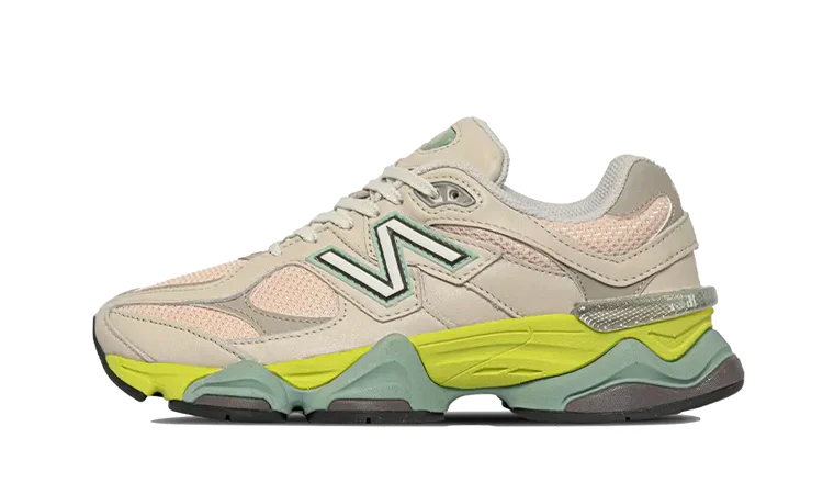 New Balance 9060 Moonbeam Vintage Rose Lime