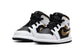 Nike Dunk Low Kids Black White Gold