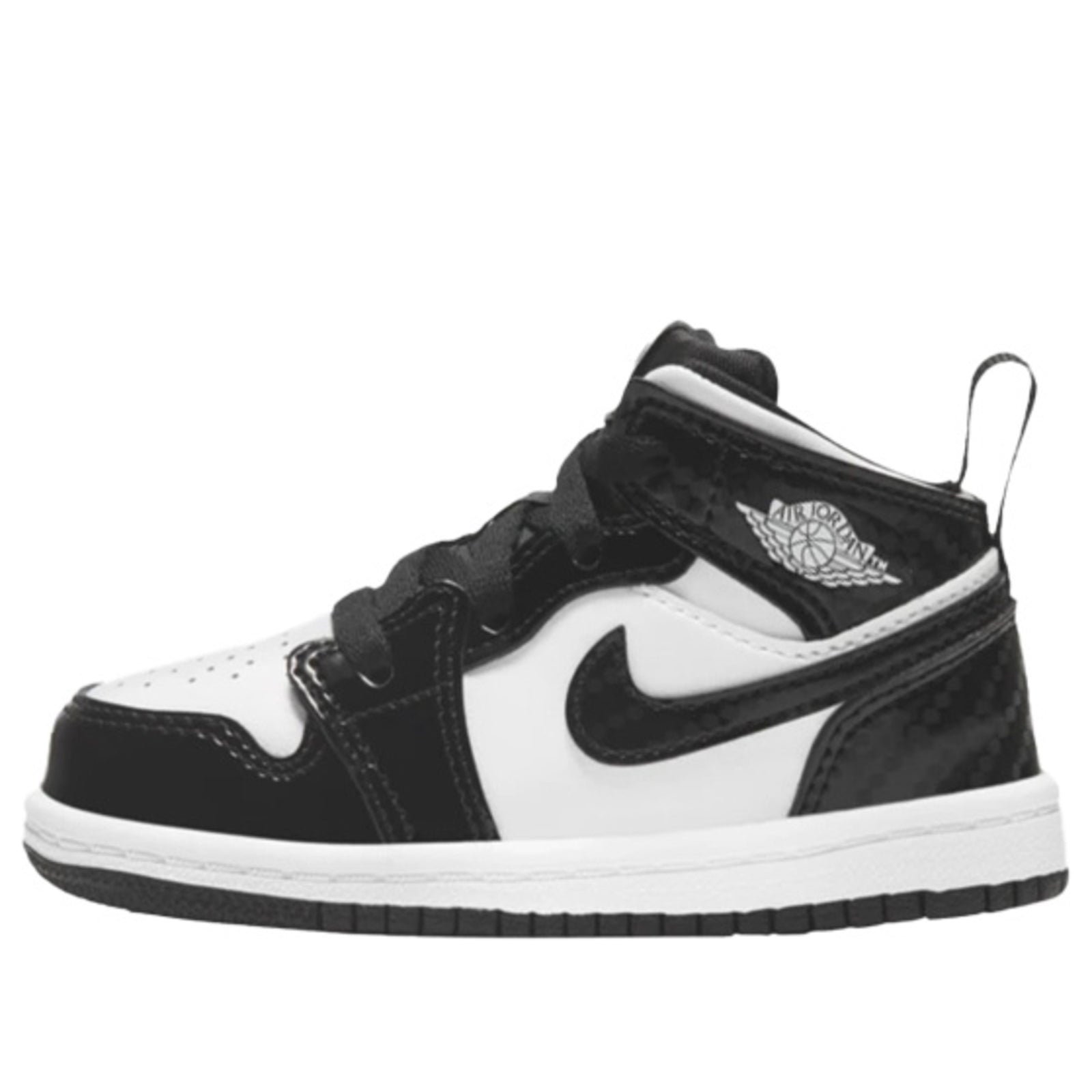 Air Jordan 1 Mid Kids Carbon Fiber