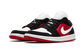 Air Jordan 1 Low Black White Gym Red