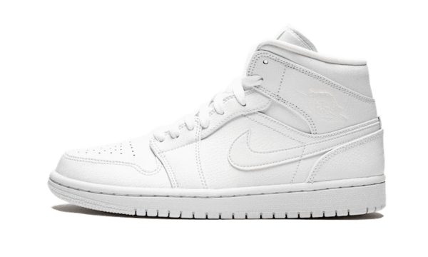 Air Jordan 1 Mid Triple White