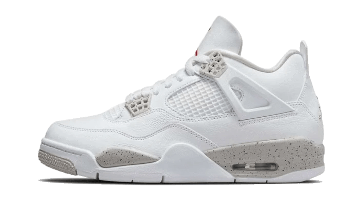 Air Jordan 4 Tech White (White Oreo)